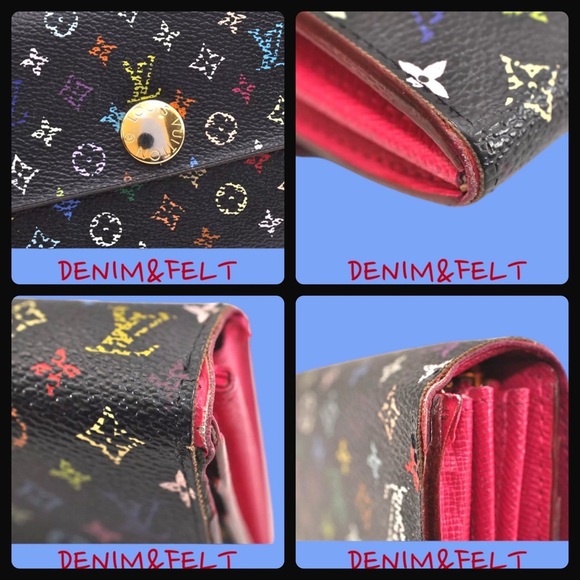 Louis Vuitton Monogram Multicolor Portefeuille Sarah Long Wallet w/Box |PRELOVED - Picture 15 of 15